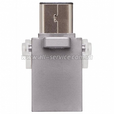 ������ 32GB Type-C Kingston DT Micro Metal Silver (DTDUO3C/32GB)