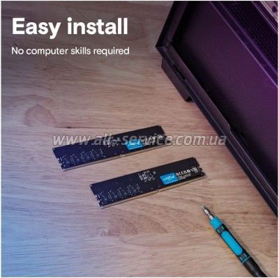 ������ ������ ��� ���������� DDR5 8GB 5600 MHz Micron (CT8G56C46U5T)