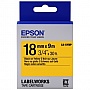  Epson LK5YBP LW-400/ 400VP/ 700 Pastel Blk/Yell 18mm/9m (C53S655003)