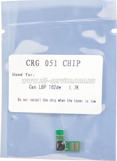 Чип WWM Canon 051 LBP162dw/ MF269dw/ 267dw/ 264dw (JYD-Can051) Чип WWM Canon 051 LBP162dw/ MF269dw/ 267dw/ 264dw (JYD-Can051)