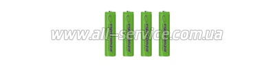  Esperanza AAA 1000mAh Ni-MH * 4 green (EZA102G)