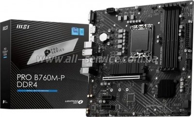   MSI PRO B760M-P DDR4