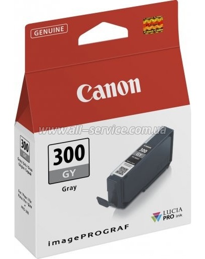 �������� Canon PFI-300 Canon imagePROGRAF PRO-300 Gray (4200C001)