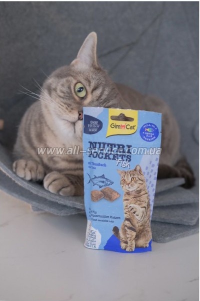    GimCat Nutri Pockets Fish  60  (4002064419633)