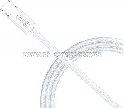 ���� ������ USB-C to USB-C 1.5m 60W white XO (NBQ260B_�_White)