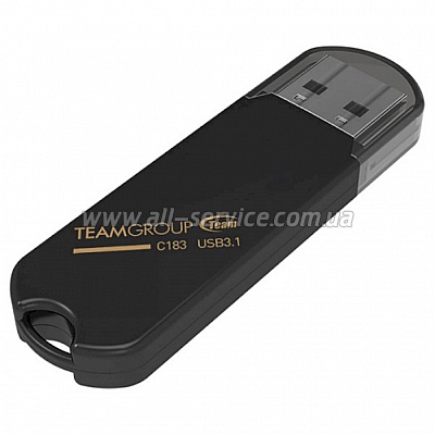  TEAM 16 GB C183 USB3.1 Black (TC183316GB01)