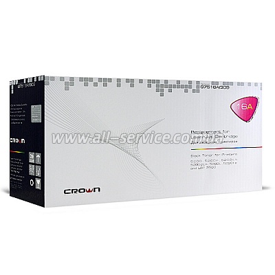  Crown HP: 5200, 5200n, 5200th, 5200dtn, 5200L, 5200ie Canon: LBP 3500 (CM-Q7516A/309)
