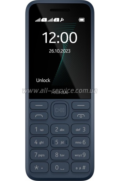 ��������� ������� Nokia 130 DS 2023 Dark Blue