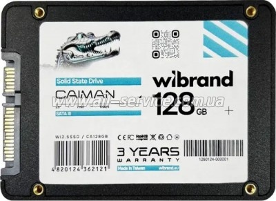 SSD 2.5" 128GB Caiman Wibrand (WI2.5SSD/CA128GB)