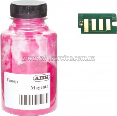 Тонер + чип АНК Xerox Phaser 6500 бутль 50г Magenta (3202898) Тонер + чип АНК Xerox Phaser 6500 бутль 50г Magenta (3202898)