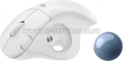  Logitech Ergo M575 for Business Wireless Trackball Off-White (910-006438)