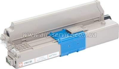 �����-�������� BASF OKI C301/ C321/ MC332/ MC342 ������ 44973544 Black (BASF-KT-44973544)