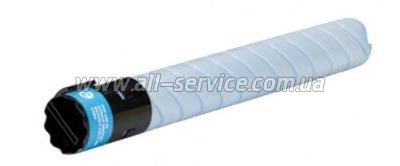 - KATUN Konica Minolta BIZHUB C224/ 284/ 364/ INEO + 224/ 284/ 364/ TN321C/ TN322C, Cyan (43850)