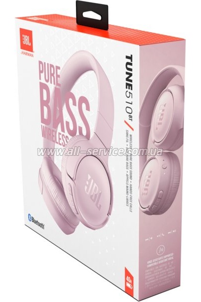  JBL Tune 510BT Rose (JBLT510BTROSEU)