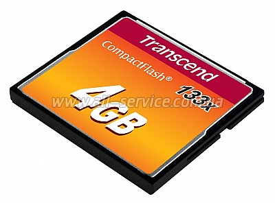   4GB Transcend CF 133X (TS4GCF133)