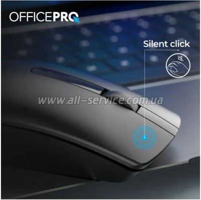  OfficePro M175B Silent Click Wireless Black (M175B)