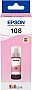 ��������� Epson 108 EcoTank L8050/ L18050 Light Magenta (C13T09C64A)