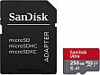   SanDisk 256GB microSDXC class 10 UHS-I Ultra (SDSQUAC-256G-GN6MA)