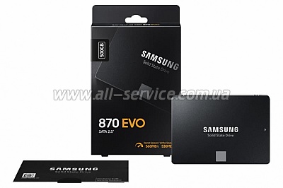 SSD  Samsung SSD 870 EVO 500 GB (MZ-77E500BW)