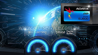 SSD  2.5" ADATA 512GB SU800 SATA TLC (ASU800SS-512GT-C)