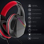  GamePro HS311 RGB Black/Red (HS311)