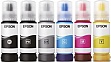  Epson 115 EcoTank L8160/ 8180 B/PB/G/C/M/Y (SET115E)