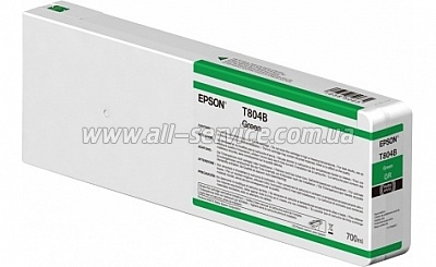 Картридж Epson SureColor SC-P6000/ P7000/ P8000/ P9000 Green 700мл (C13T804B00) Картридж Epson SureColor SC-P6000/ P7000/ P8000/ P9000 Green 700мл (C13T804B00)