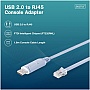 ���� ������ USB AM to RJ45 Ethernet 1.8m FT232RNL black Digitus (DA-70173)