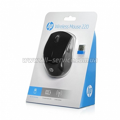  HP 220 Wireless Black (3FV66AA)