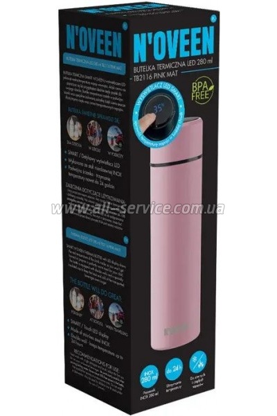  Noveen TB2116 280  LED Display Pink (RL070823)