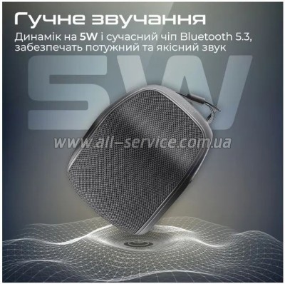   Promate Mood 5W Black (mood.black)
