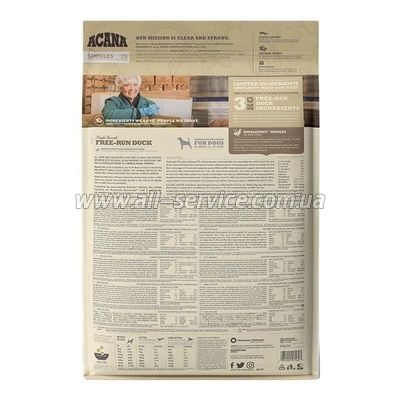     ACANA Free-Run Duck 6  (0064992571603)