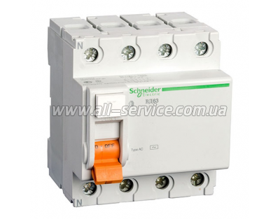   Schneider Electric 4 40A 30mA  4,5 (11463S)