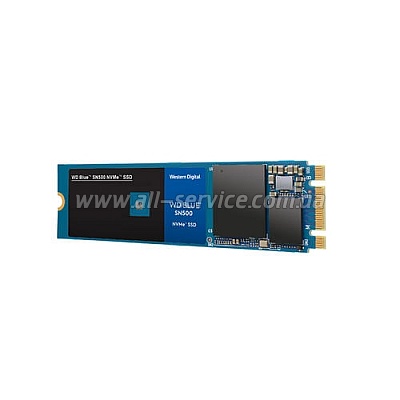 SSD ���������� M.2 WD Blue SN500 250GB NVMe PCIe 3.0 4x 2280 TLC (WDS250G1B0C)