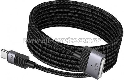 ������ �������� USB-C to Magsafe 3 1.0m black HOCO (6942007642088)
