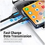 Дата кабель USB 2.0 AM to USB-C 1.5m 3A black Vention (COKBG) Дата кабель USB 2.0 AM to USB-C 1.5m 3A black Vention (COKBG)