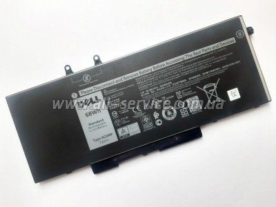 ����������� ��� �������� Dell Latitude 5500 4GVMP, 68Wh (8500mAh), 4cell, 7.6V, Li-ion (A47508)
