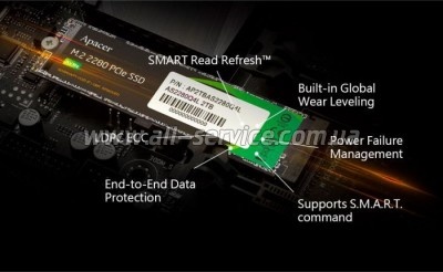  SSD M.2 2280 512GB Apacer (AP512GAS2280Q4X-1)