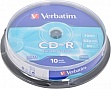  Verbatim CD-R 700 MB/80 min 52x Cake Box 10 (43437)