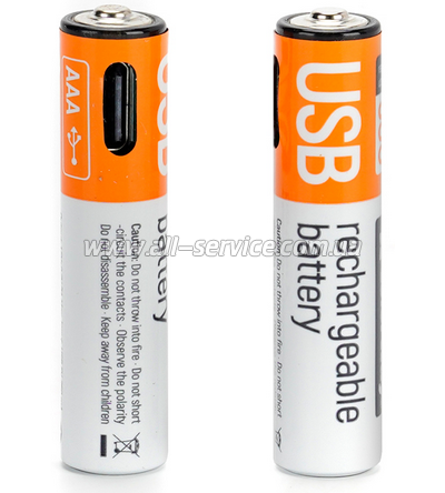  ColorWay AA USB- 590 mAh 1.5V Li-Polymer (CW-UBAAA-09)