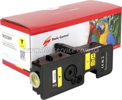 - SCC Parrot Kyocera M5521/ P5021  Kyocera TK-5230Y yellow (002-08-S5230Y)