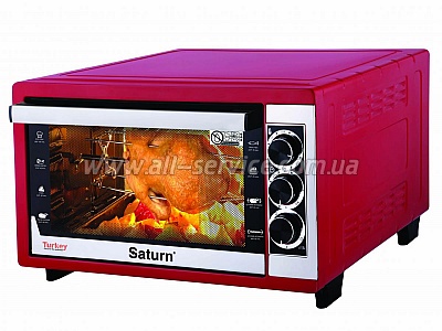 Электрическая печь Saturn ST-EC10712 Red Электрическая печь Saturn ST-EC10712 Red