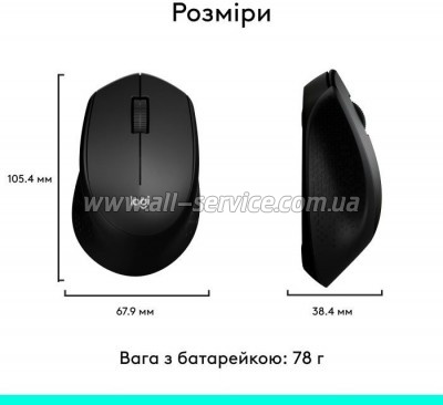  Logitech M280 Black (910-004287)