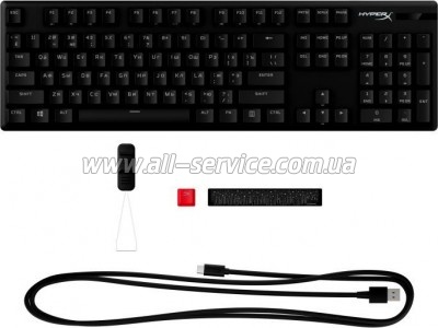  HyperX Alloy Origins PBT HX Red (639N3AA)