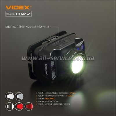 ������ Videx 270Lm 5000K (VLF-H045Z)
