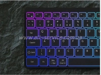  Canyon HKB-W11 Slim Dual Mode Wireless/Bluetooth RGB UA Black (CNS-HBTK11B)