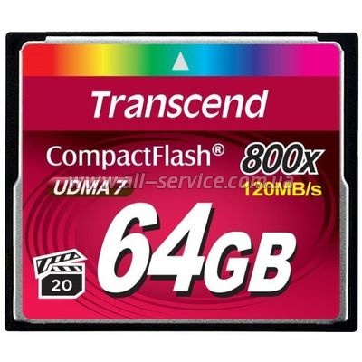   64GB Transcend CF 800X (TS64GCF800)