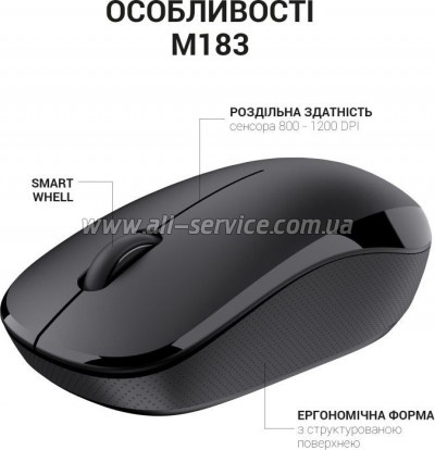  OfficePro M183 Wireless Black (M183)