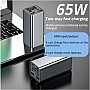 Батарея универсальная Atria 20000mAh PD 65W (WPD-65) Батарея универсальная Atria 20000mAh PD 65W (WPD-65)