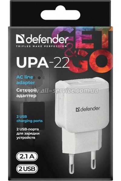 �������� ������� Defender UPA-22 white (83580)